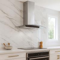 Coifa de Parede Suggar Esmeralda Touch Vidro Inox 90Cm - 1