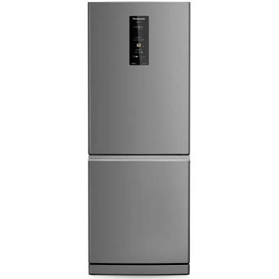 Geladeira Panasonic BB64 Frost Free 460L Inverter Inox 110V NR-BB64PV1XA