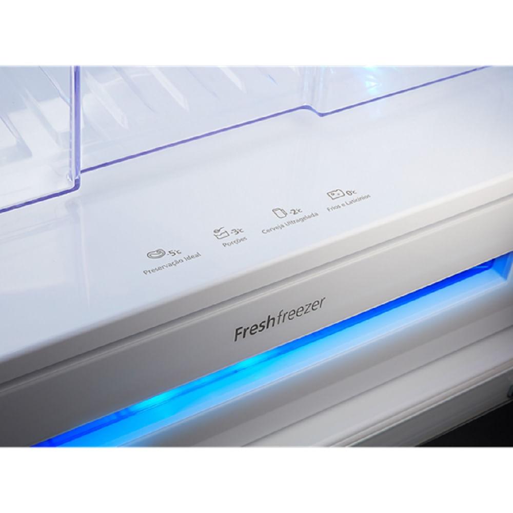 Geladeira Panasonic Frost Free 480 Litros Inox 110V NR-BB71PVFXA - 6