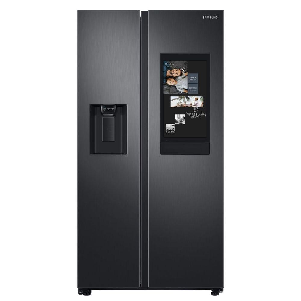Geladeira Samsung Side By Side 585 Litros Preta Premium - 1