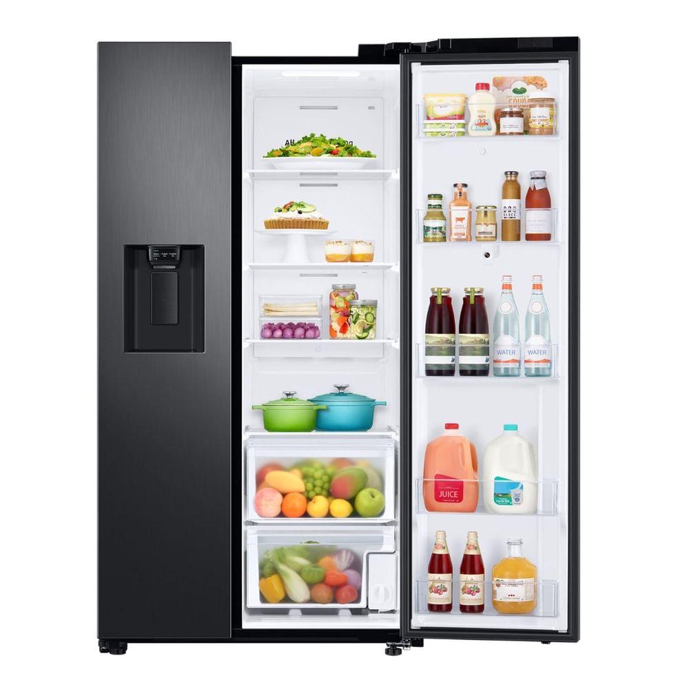 Geladeira Samsung Side By Side 585 Litros Preta Premium - 10