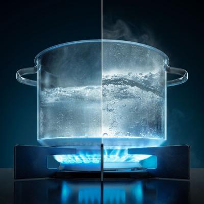 Fogão de Piso Electrolux FE4DC Com Forno Duplo PerfectCook360 4Q Cinza 110V 33042CBA185