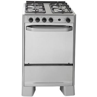 Fogão de Piso Suggar Select 4Q Prata Inox Bivolt FGISL410PRIX