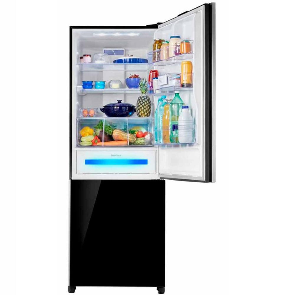 Geladeira Panasonic Frost Free 480L Preto Glass 110V NR-BB71GVFBA - 5