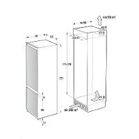 Geladeira Gorenje de Embutir 2 Portas 269 Litros 220V NRKI5182A2 - 2