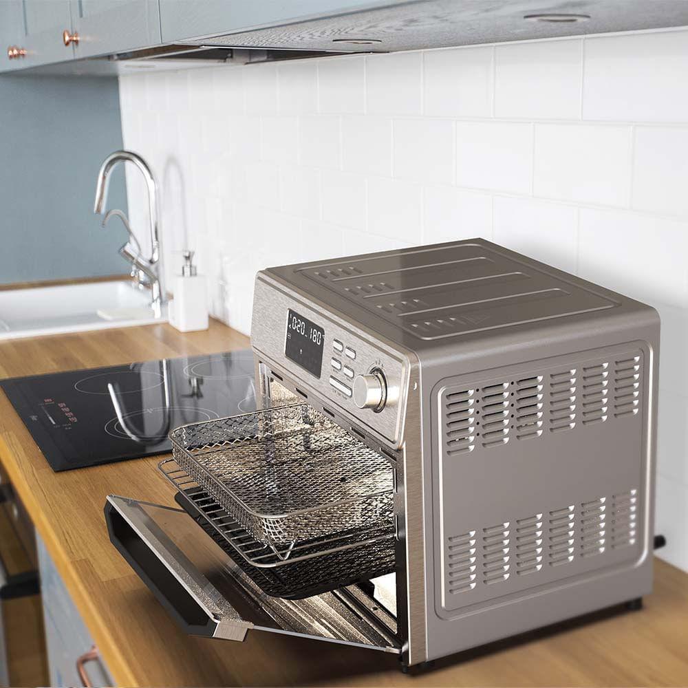 Forno Elétrico Oster Multifunção com Air Fryer 25L 10x1 Inox 110V OFOR250-127 - 8