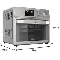 Forno Elétrico Oster Multifunção com Air Fryer 25 Litros 10x1 Inox - 3