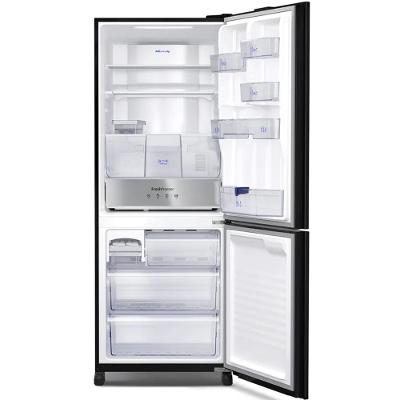 Geladeira Panasonic BB65 Frost Free 450L Inverter Vidro Preto 220V NR-BB65GVFBB