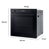 Forno Elétrico Samsung Air Fry e Wi-Fi 76 Litros Preto - 3
