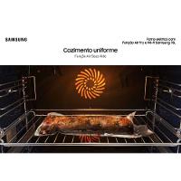 Forno Elétrico Samsung Air Fry e Wi-Fi 76 Litros Preto - 8