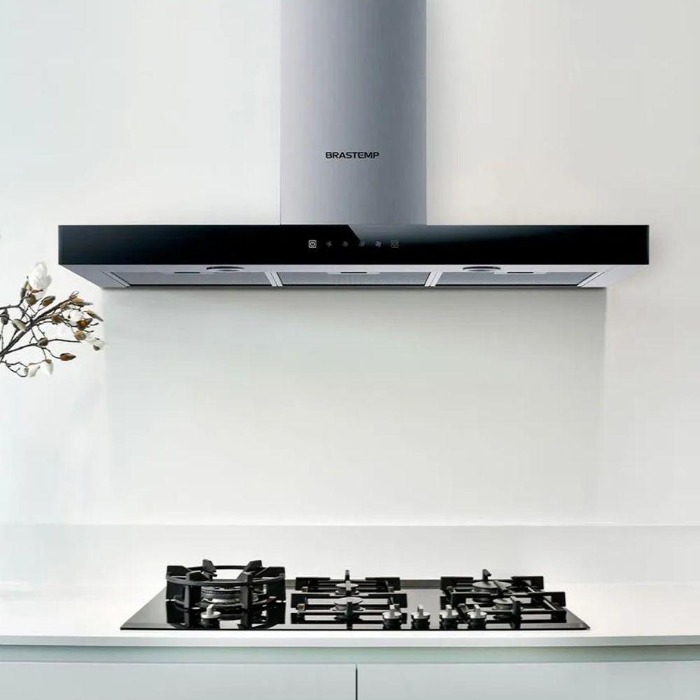 Coifa de Parede Brastemp Tbox 90Cm Inox 220V BAE90ARBNA - 2