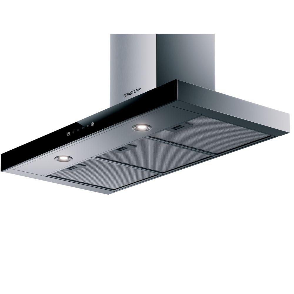 Coifa de Parede Brastemp Tbox 90Cm Inox 220V BAE90ARBNA - 4