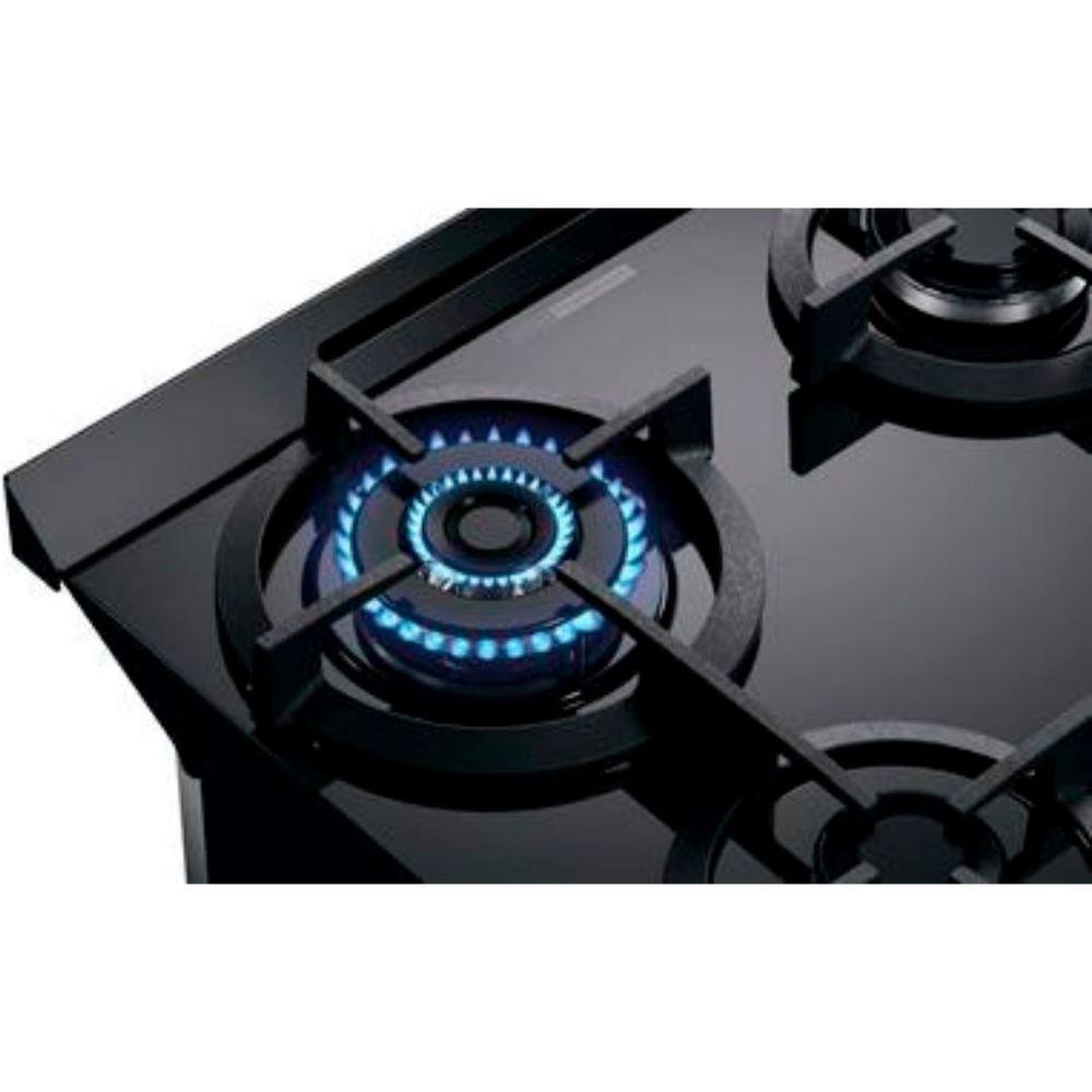 Fogão de Embutir Brastemp 4Q BYO4XAE Preto Bivolt BYO4XAEUNA - 8