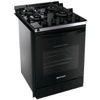 Fogão de Embutir Brastemp 4Q BYO4XAE Preto Bivolt BYO4XAEUNA - 3