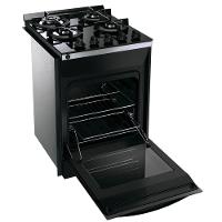 Fogão de Embutir Brastemp 4Q BYO4XAE Preto Bivolt BYO4XAEUNA