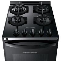 Fogão de Embutir Brastemp 4Q BYO4XAE Preto Bivolt BYO4XAEUNA - 7