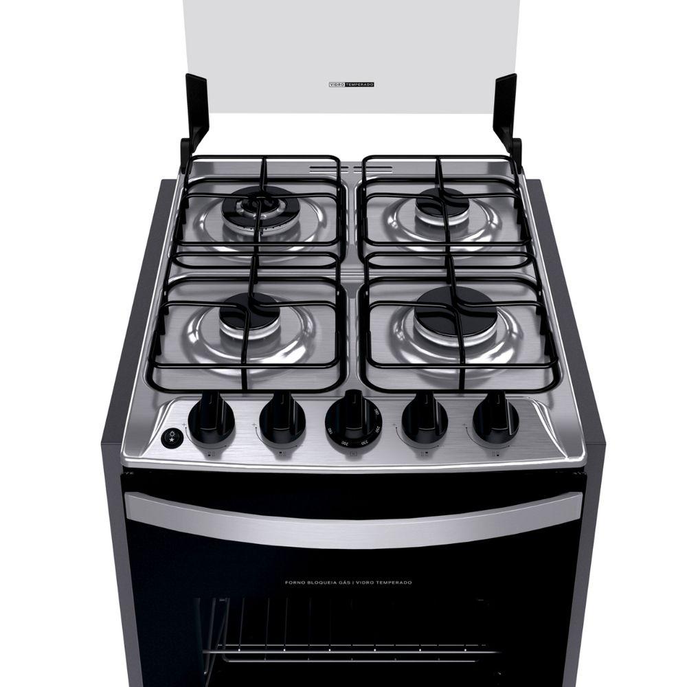 Fogão de Embutir Brastemp 4 Bocas Inox Bivolt BYO4EBRUNA - 6