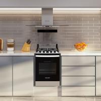 Fogão de Embutir Brastemp 4 Bocas Inox Bivolt BYO4EBRUNA - 2