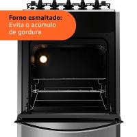 Fogão de Embutir Brastemp 4 Bocas Inox Bivolt BYO4EBRUNA - 9