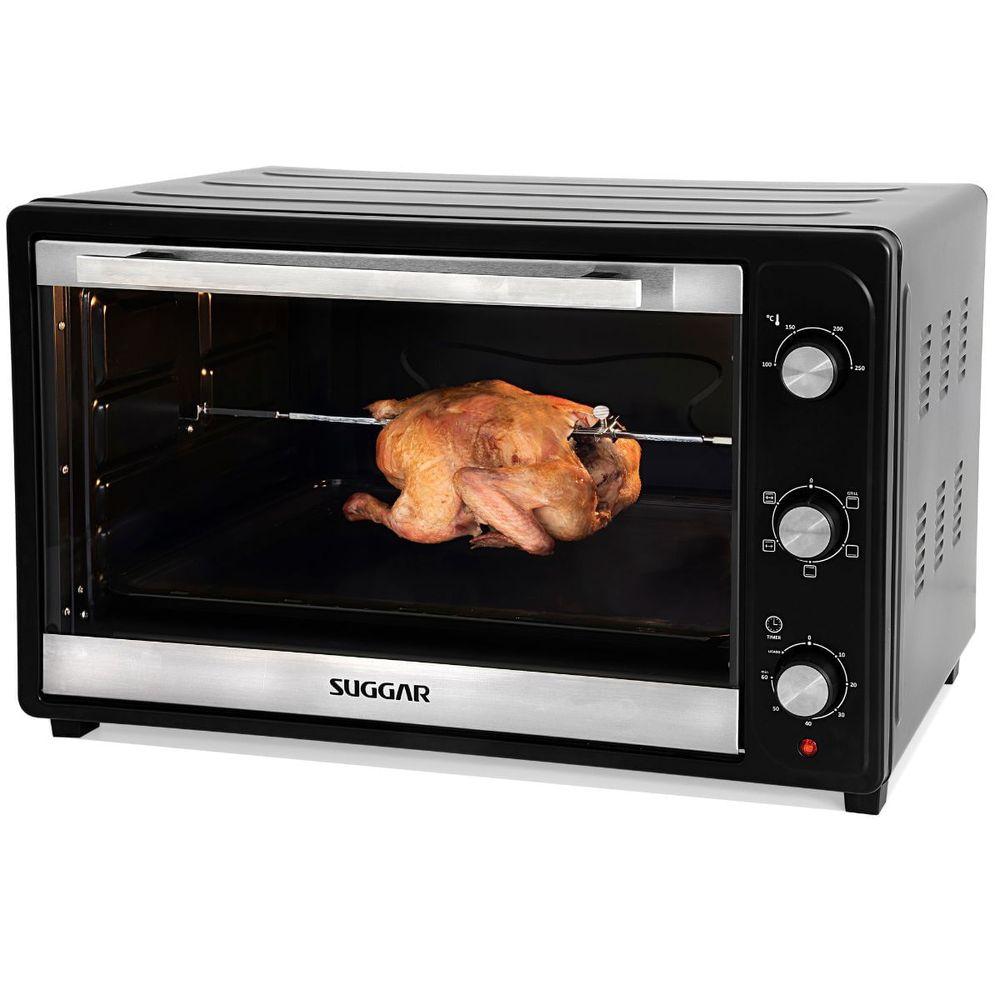 Forno Elétrico Suggar de Bancada 66 Litros Preto 110V FE6601PT - 4