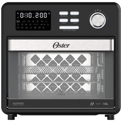 Forno Elétrico Oster Multifunção 10x1 Air Fryer Compact 15L Preto 110V OFOR160-127