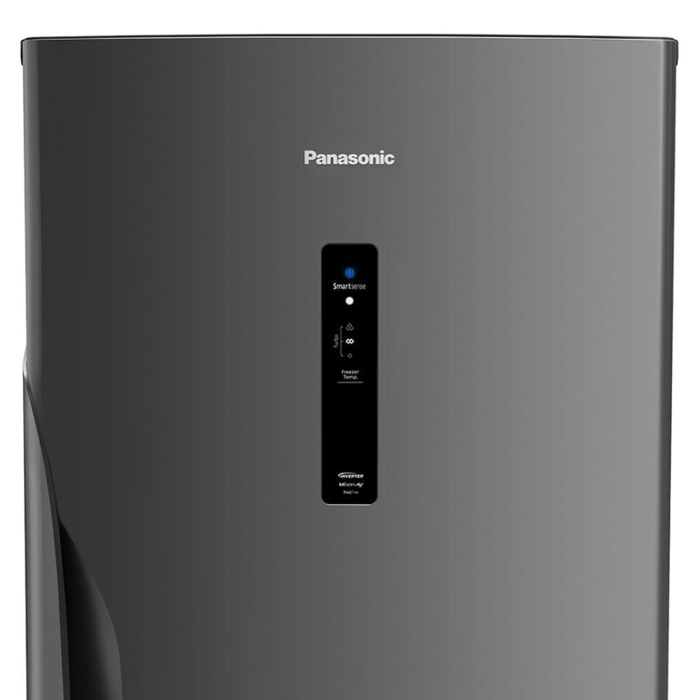 Geladeira Panasonic Frost Free 397 Litros Inox 110V NR-BB41PV1TA - 8