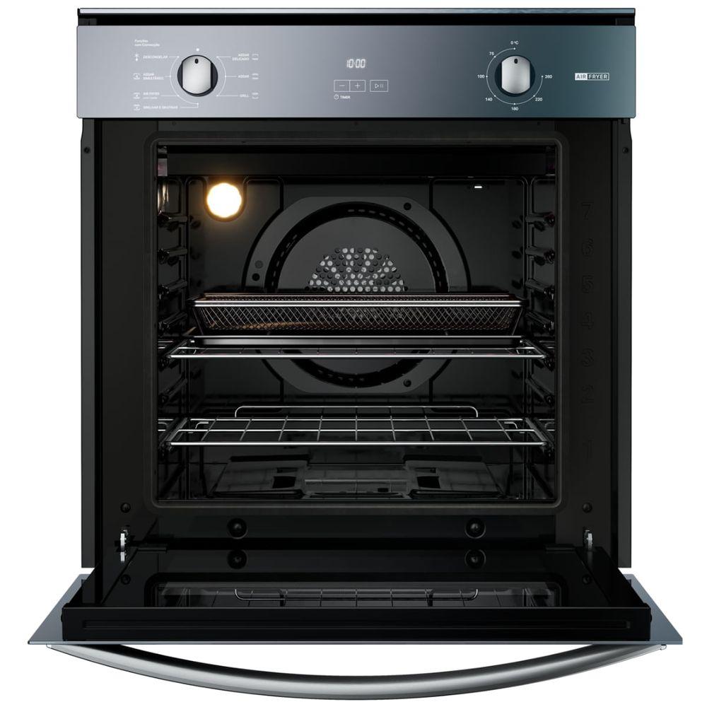 Forno Elétrico Brastemp de Embutir 84 Litros com Função Air Fryer Inox 220V BOF84ARBNA - 5