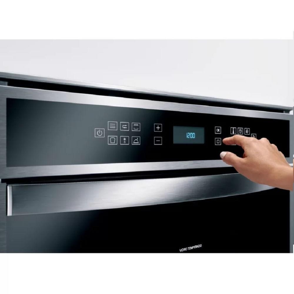 Forno Elétrico Brastemp de Embutir 84 Litros Inox 220V BOT84ARBNA - 4