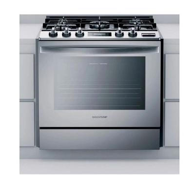 Fogão de Embutir Brastemp 5Q Inox 220V BYS5CCRRNA
