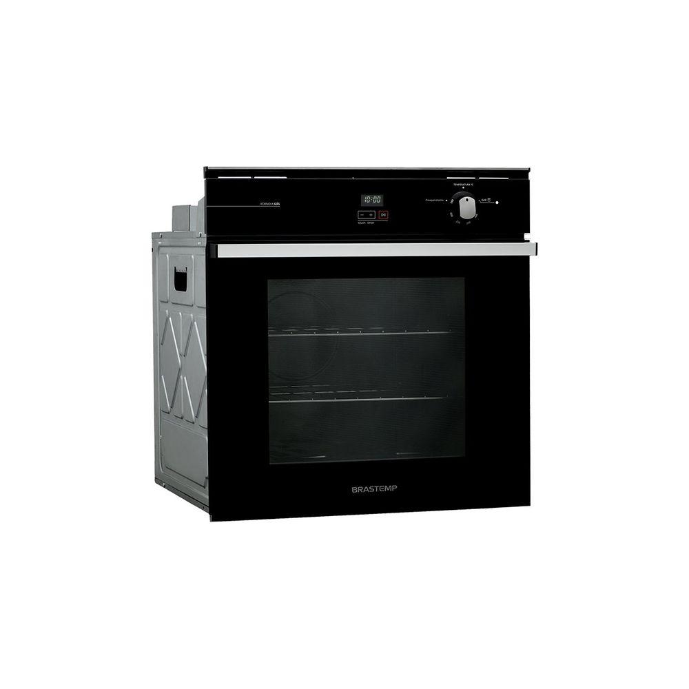 Forno a Gás Brastemp de Embutir 78 Litros Preto 220V BOA84AERNA - 2