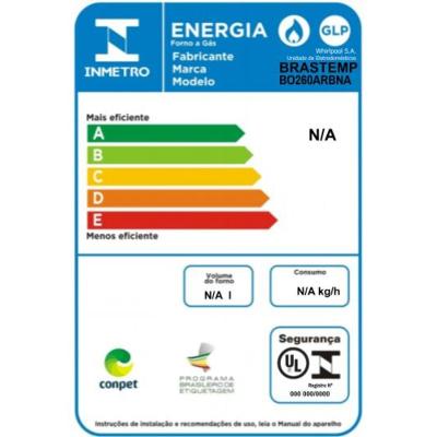 Forno Brastemp de Embutir Elétrico 67 Litros Inox BO260AR