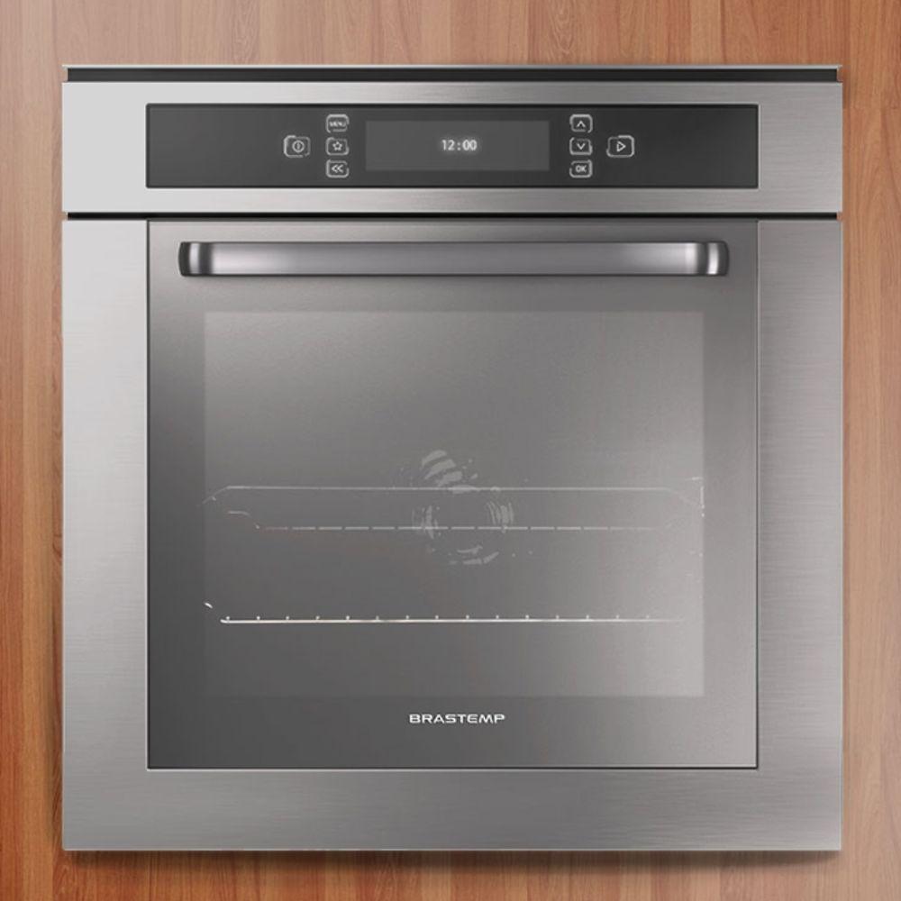 Forno Elétrico Brastemp de Embutir 67 Litros Inox - 2