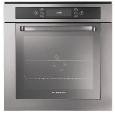 Forno Elétrico Brastemp de Embutir 67L Inox 220V BO260ARBNA