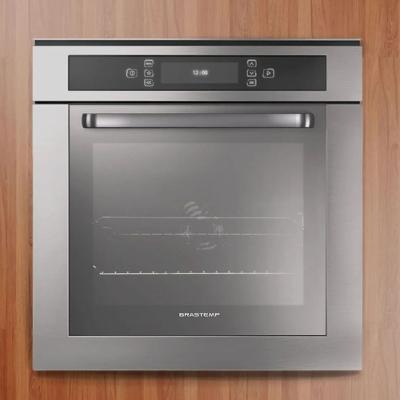 Forno Elétrico Brastemp de Embutir 67L Inox 220V BO260ARBNA