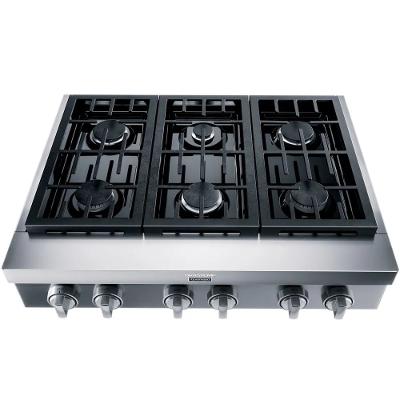 Rangetop de Embutir Brastemp Semiprofissional Gourmand 6Q Inox 110V BDR90ARNNA