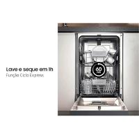 Lava-Louças Samsung 10 Serviços Preta Inox - 10