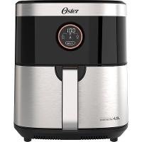 Fritadeira Oster Sem Óleo 2 em 1 Preto Inox 4,8L Oster 110V OFRT660-127 - 1