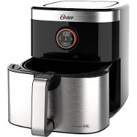 Fritadeira Oster Sem Óleo 2 em 1 Preto Inox 4,8L Oster 110V OFRT660-127