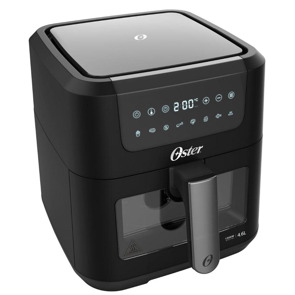 Fritadeira Oster Air Fryer Digital Clear Visor Transparente 4.6L Preto 110V OFRT970-127 - 5