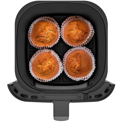 Fritadeira Oster Air Fryer Digital Clear Visor Transparente 4.6L Preto 110V OFRT970-127