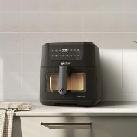 Fritadeira Oster Air Fryer Digital Clear Visor Transparente 4.6L Preto 110V OFRT970-127 - 2