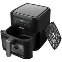 Fritadeira Oster Air Fryer Digital Clear Visor Transparente 4.6L Preto 110V OFRT970-127 - 9