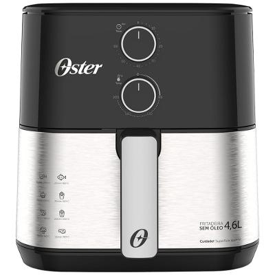 Fritadeira Oster 4.6L Preto Inox 110V OFRT520-127