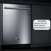 Lava-louças Brastemp Gourmand de Embutir 14 Serviços Inox 110V BLB14GRANA - 3