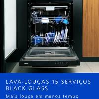 Lava-louças Panasonic de Embutir 15 Serviços Preto 220V NP-6M1MBKBRP - 8