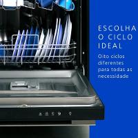 Lava-louças Panasonic de Embutir 15 Serviços Preto 220V NP-6M1MBKBRP - 9