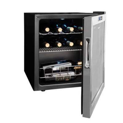 Adega Suggar Lyon 13 Garrafas Preta Inox 110V AD1511IX