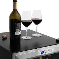 Adega Suggar Lyon 13 Garrafas Preta Inox 110V AD1511IX - 7