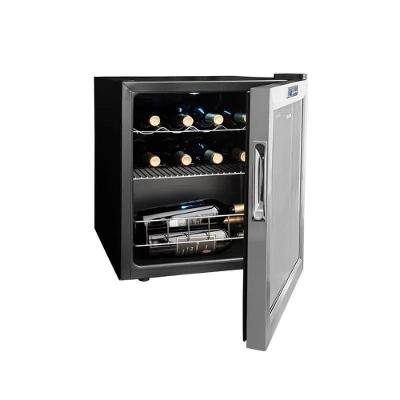 Adega Suggar Lyon 13 Garrafas Preta Inox 220V AD1522IX