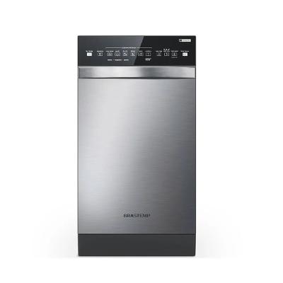 Lava-louças Brastemp 10 Serviços Ciclo Pesado Inox 110V BLF10BRANA